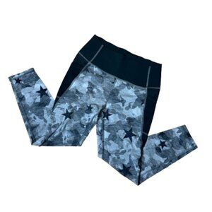 GAP FIT Sculpt Revolution Star Camo Print Leggings Size Medium